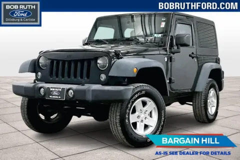 Black 2015 Jeep Wrangler Sport for sale in Dillsburg, PA