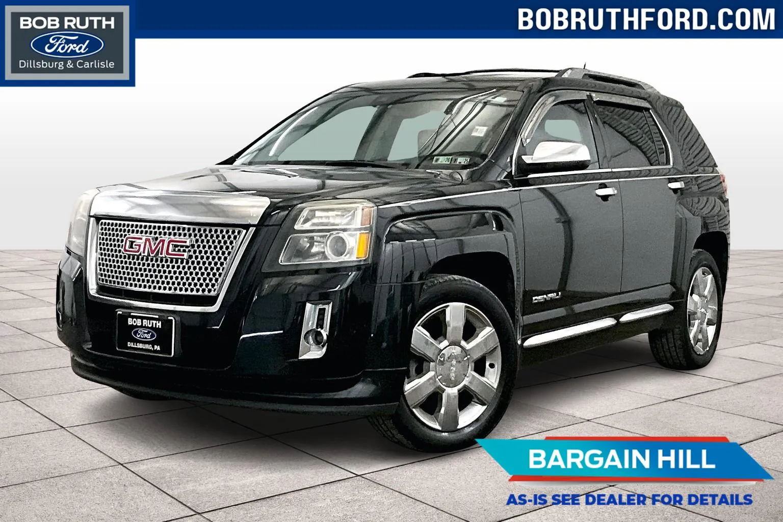 Black 2013 GMC Terrain Denali for sale in Dillsburg, PA