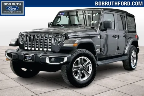 Gray 2020 Jeep Wrangler Unlimited Sahara for sale in Dillsburg, PA