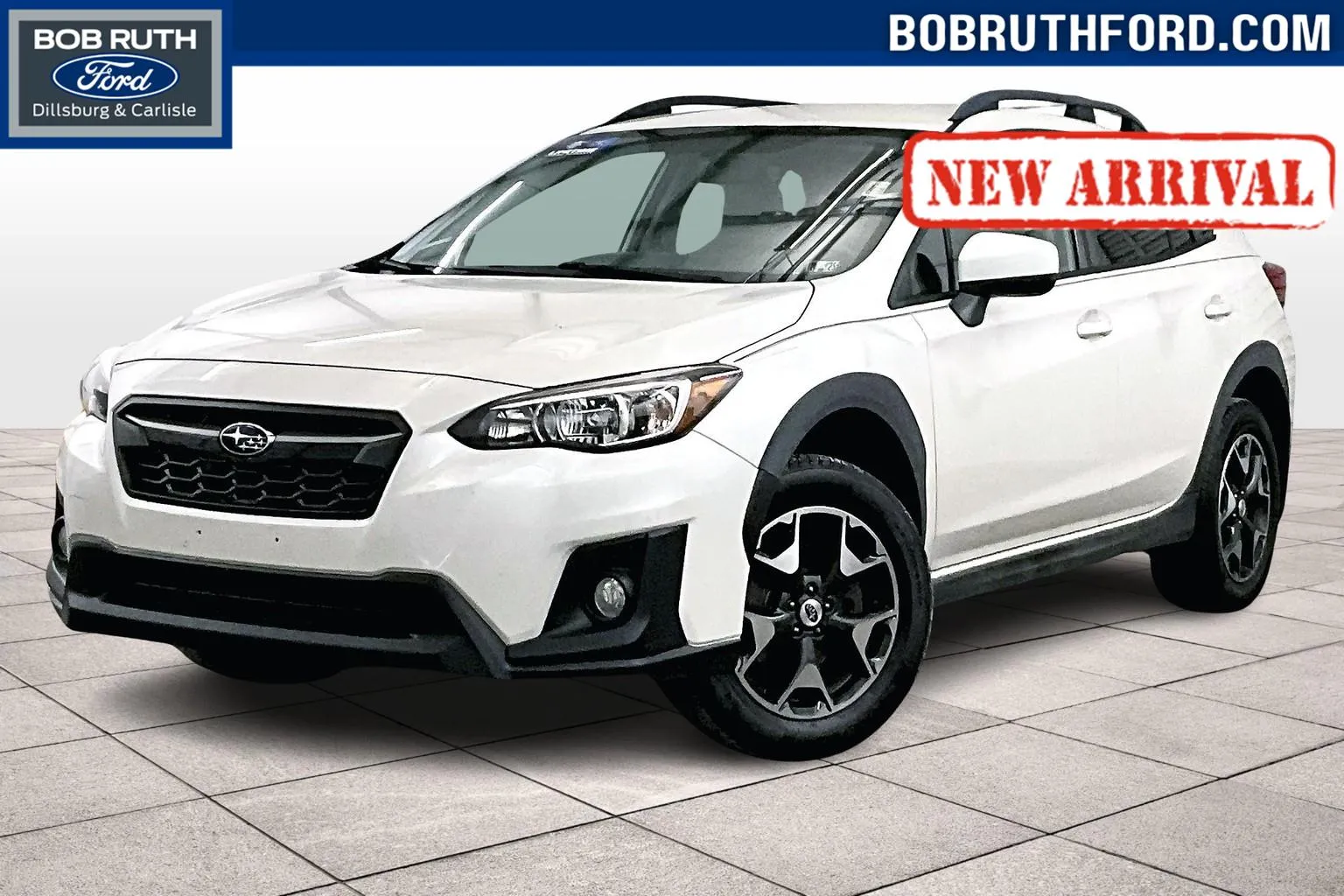 White 2018 Subaru Crosstrek Premium for sale in Dillsburg, PA
