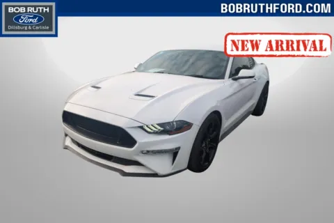 White 2020 Ford Mustang EcoBoost Premium for sale in Dillsburg, PA