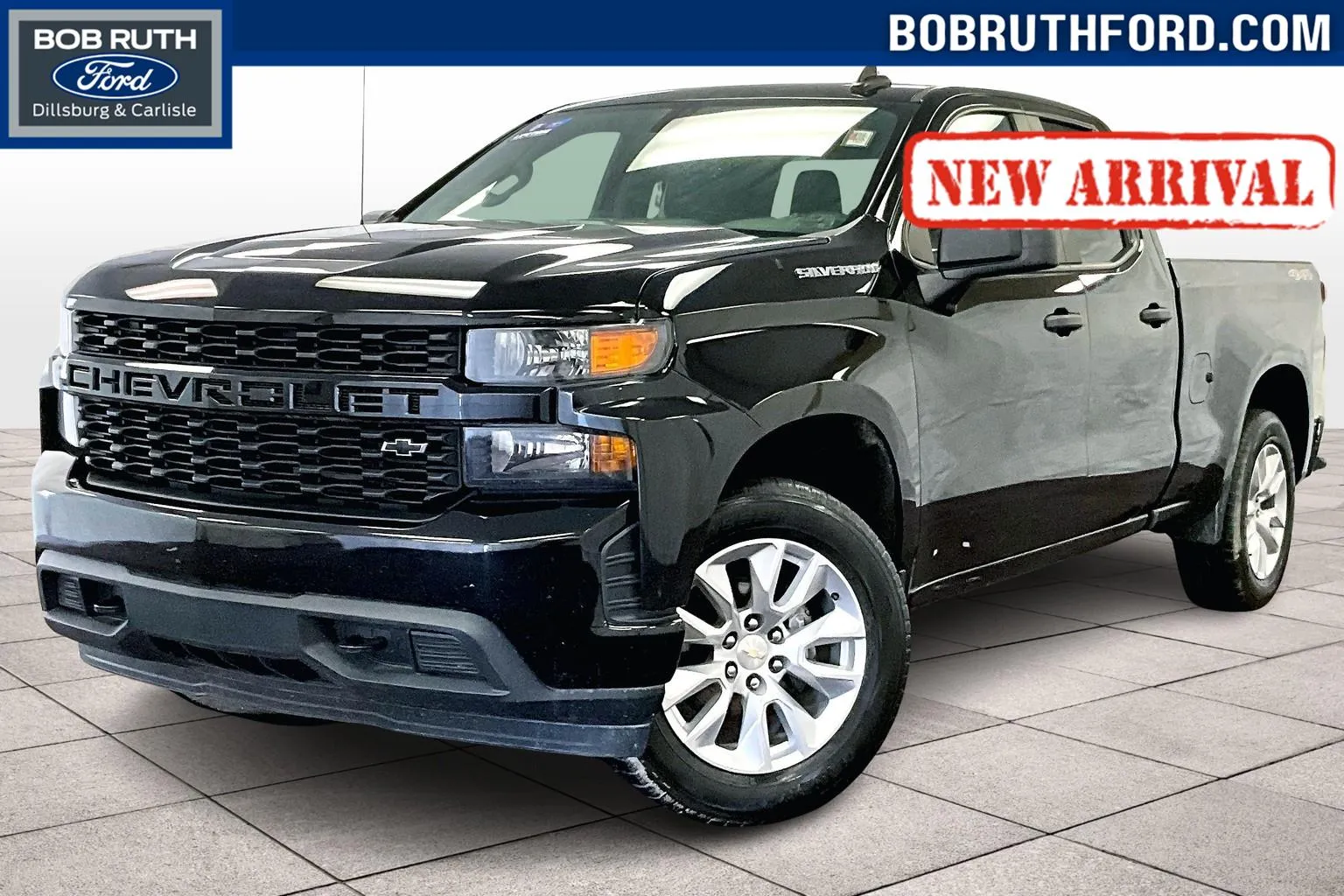 Black 2020 Chevrolet Silverado 1500 Custom for sale in Dillsburg, PA