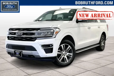White 2022 Ford Expedition Max Limited for sale in Dillsburg, PA