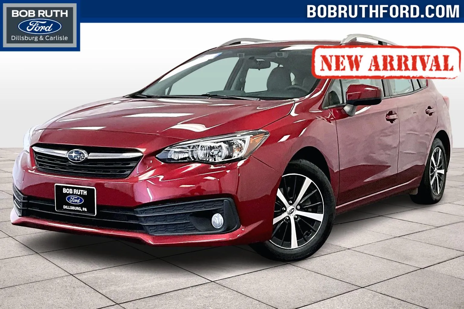 Red 2023 Subaru Impreza Premium for sale in Dillsburg, PA