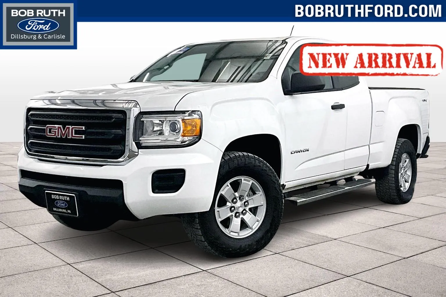 White 2020 GMC Canyon 4WD for sale in Dillsburg, PA