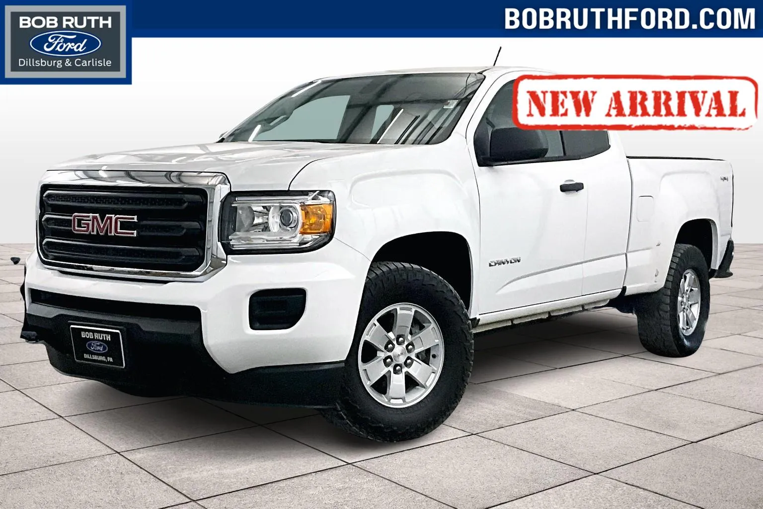 White 2020 GMC Canyon 4WD for sale in Dillsburg, PA