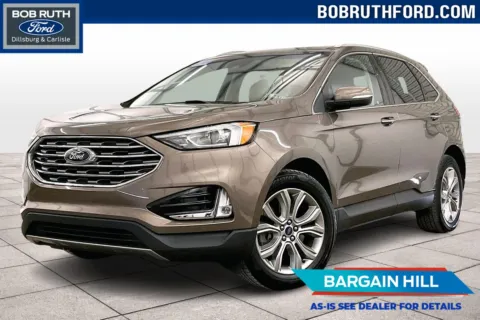 Gray 2019 Ford Edge Titanium for sale in Dillsburg, PA
