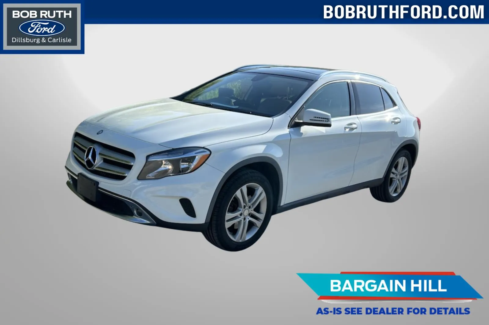 White 2015 Mercedes-Benz GLA-Class GLA 250 for sale in Dillsburg, PA