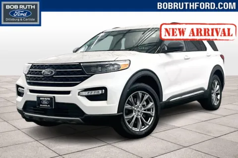 White 2022 Ford Explorer XLT for sale in Dillsburg, PA