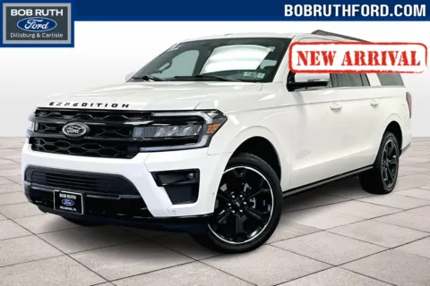 White 2022 Ford Expedition Max Limited for sale in Dillsburg, PA