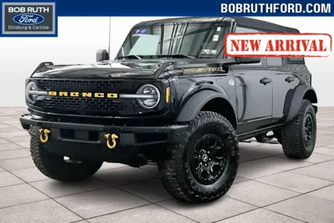 Black 2024 Ford Bronco Wildtrak for sale in Dillsburg, PA