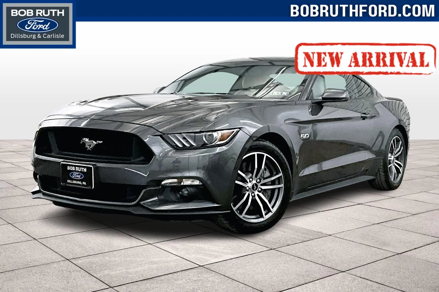Gray 2015 Ford Mustang GT Premium for sale in Dillsburg, PA