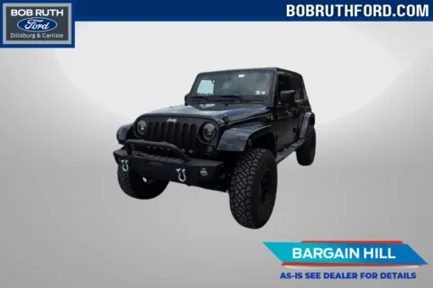 Black 2013 Jeep Wrangler Unlimited Sahara for sale in Dillsburg, PA