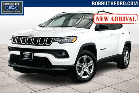 White 2023 Jeep Compass Latitude for sale in Dillsburg, PA