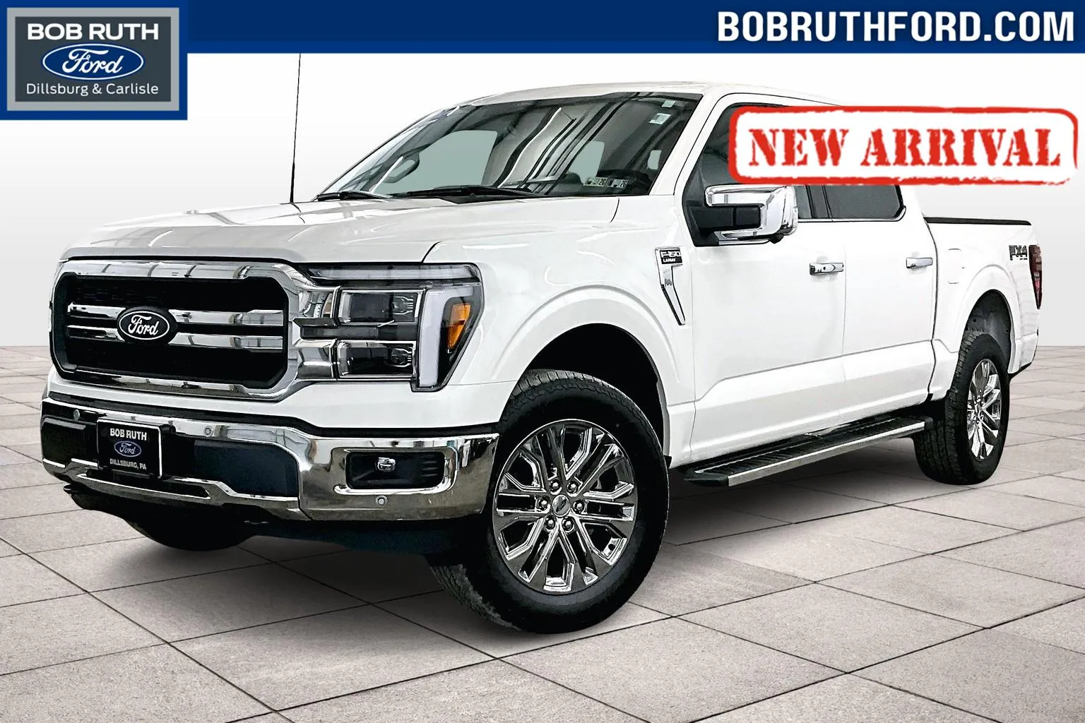 White 2025 Ford F-150 LARIAT for sale in Dillsburg, PA