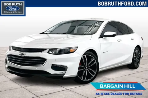 White 2016 Chevrolet Malibu Premier for sale in Dillsburg, PA