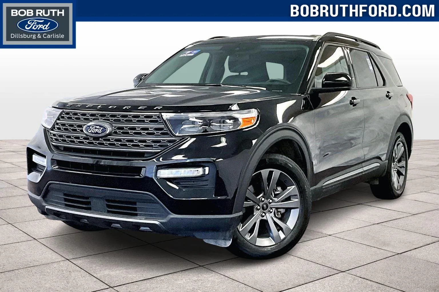 Black 2022 Ford Explorer XLT for sale in Dillsburg, PA