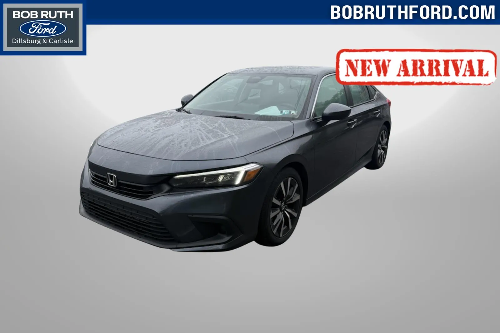 Gray 2024 Honda Civic Sedan EX for sale in Dillsburg, PA
