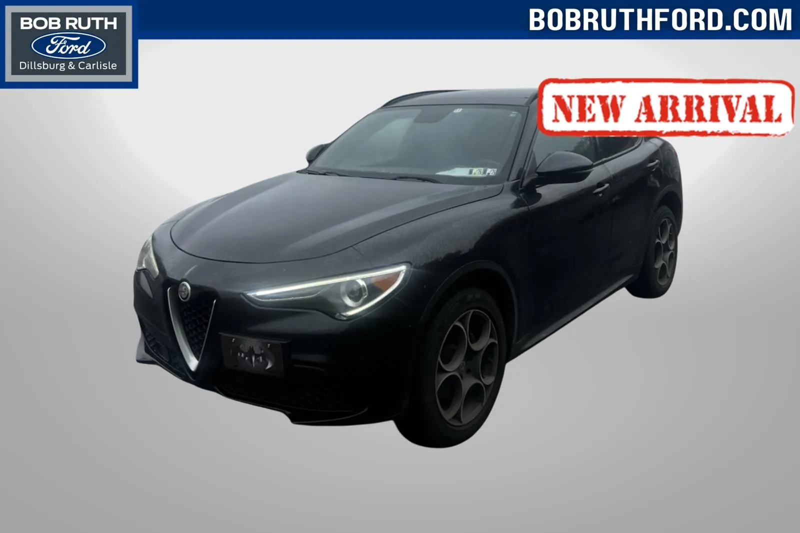 Black 2018 Alfa Romeo Stelvio Ti Sport for sale in Dillsburg, PA