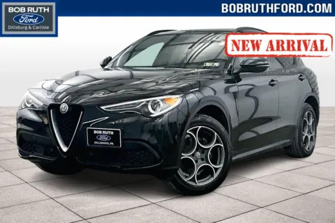 Black 2018 Alfa Romeo Stelvio Ti Sport for sale in Dillsburg, PA
