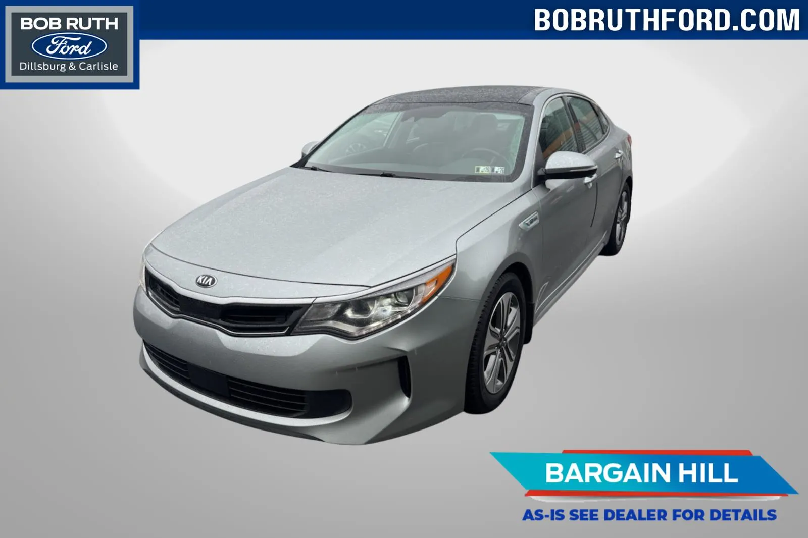 Silver 2017 Kia Optima Hybrid EX for sale in Dillsburg, PA