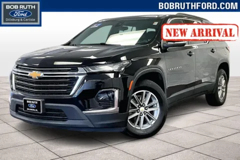 Black 2022 Chevrolet Traverse LT Cloth for sale in Dillsburg, PA
