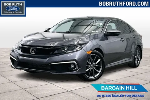 Gray 2020 Honda Civic Sedan EX for sale in Dillsburg, PA