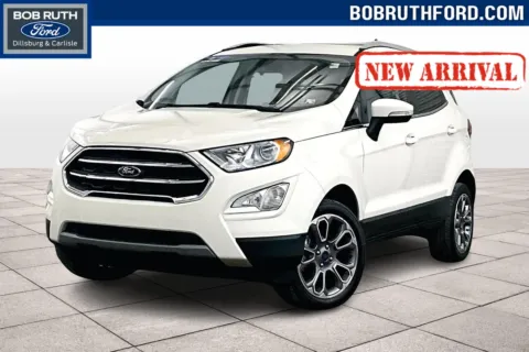 White 2020 Ford EcoSport Titanium for sale in Dillsburg, PA