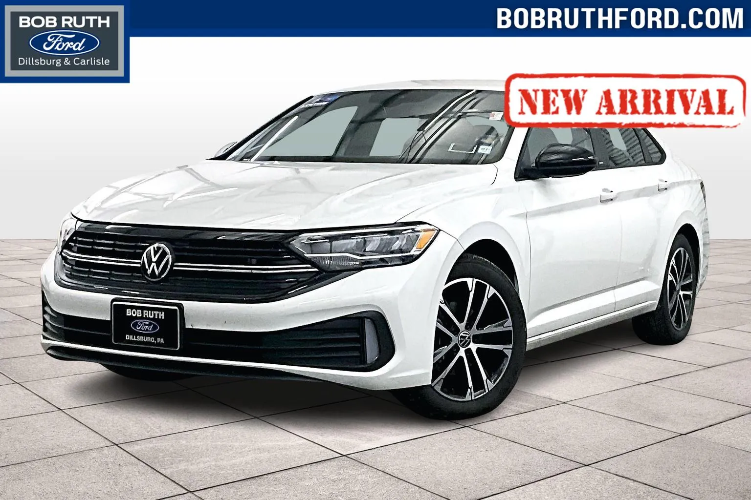 White 2024 Volkswagen Jetta Sport for sale in Dillsburg, PA