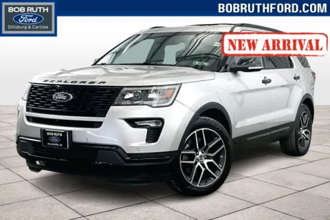 Silver 2018 Ford Explorer Sport for sale in Dillsburg, PA
