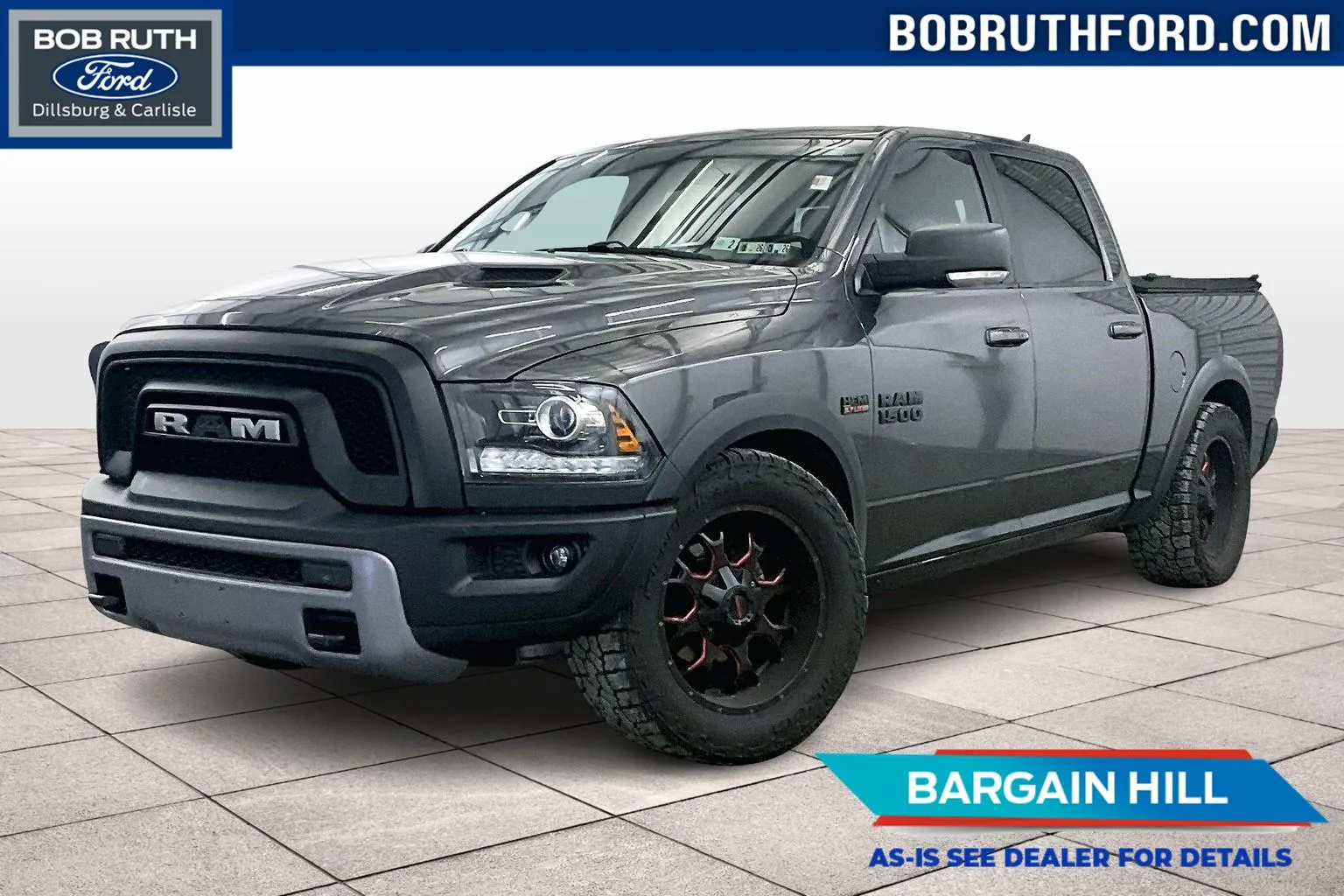 Gray 2016 Ram 1500 Rebel for sale in Dillsburg, PA