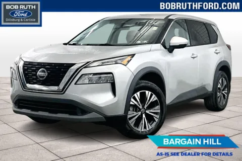 Silver 2021 Nissan Rogue SV for sale in Dillsburg, PA