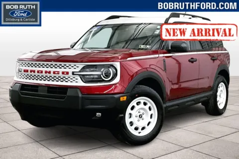 Red 2025 Ford Bronco Sport Heritage for sale in Dillsburg, PA