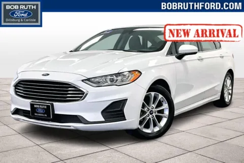 White 2019 Ford Fusion SE for sale in Dillsburg, PA