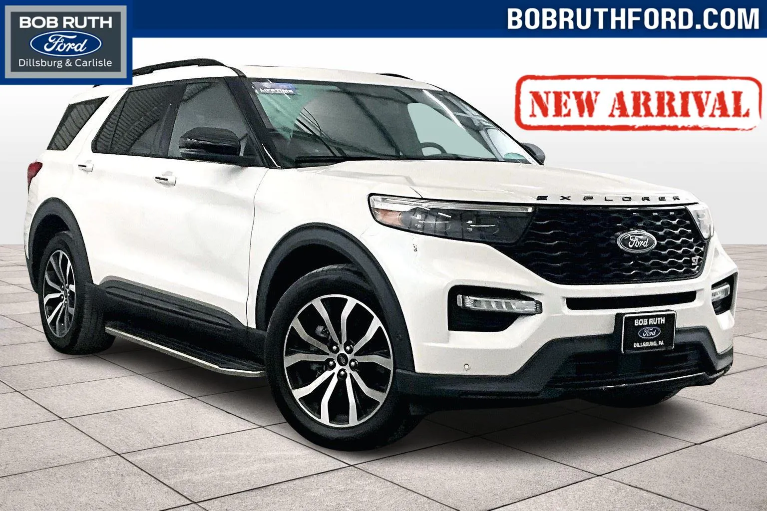 White 2020 Ford Explorer ST for sale in Dillsburg, PA