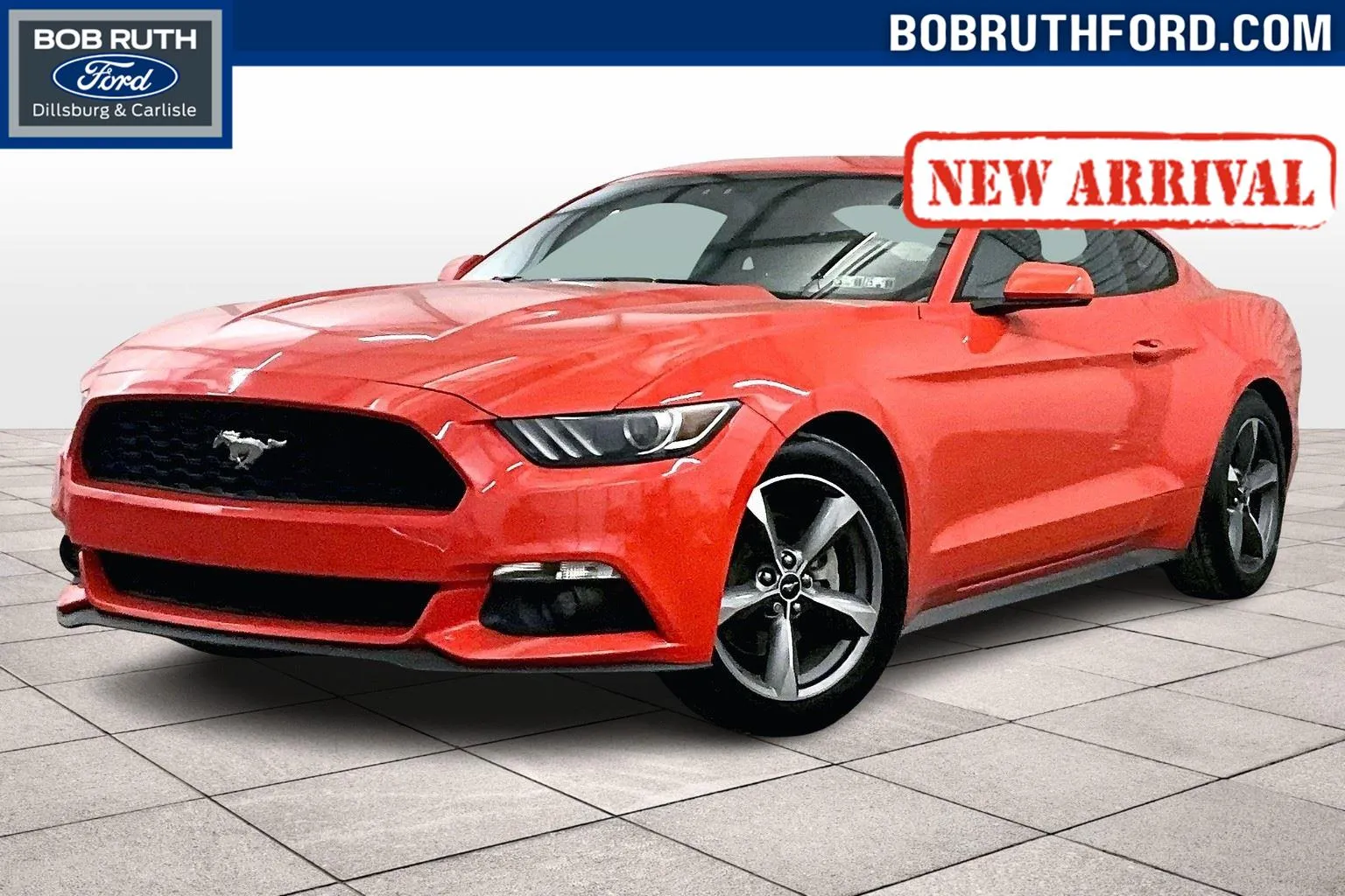 Orange 2016 Ford Mustang EcoBoost for sale in Dillsburg, PA