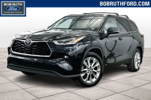Black 2023 Toyota Highlander Hybrid Limited for sale in Dillsburg, PA
