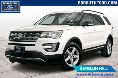White 2016 Ford Explorer XLT for sale in Dillsburg, PA