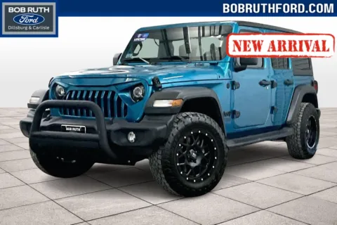 Blue 2020 Jeep Wrangler Unlimited Sport S for sale in Dillsburg, PA