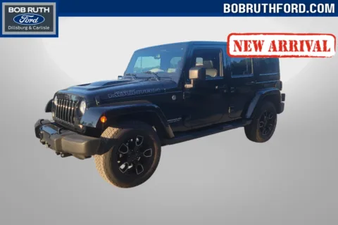 Black 2017 Jeep Wrangler Unlimited Sahara for sale in Dillsburg, PA