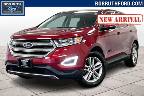 Red 2016 Ford Edge SEL for sale in Dillsburg, PA