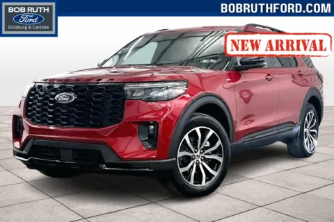 Red 2025 Ford Explorer ST-Line for sale in Dillsburg, PA