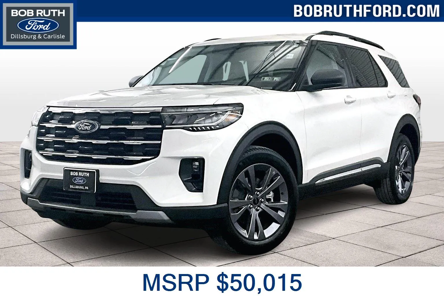White 2025 Ford Explorer Active for sale in Dillsburg, PA