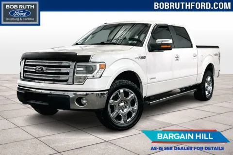 White 2014 Ford F-150 Lariat for sale in Dillsburg, PA