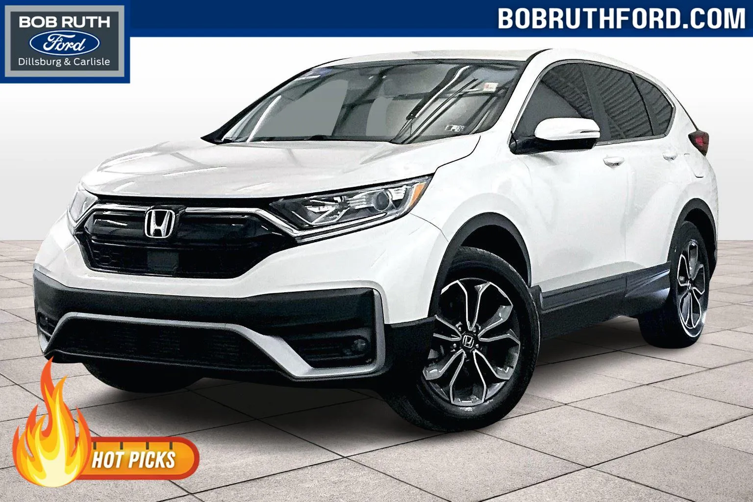 White 2022 Honda CR-V EX-L for sale in Dillsburg, PA
