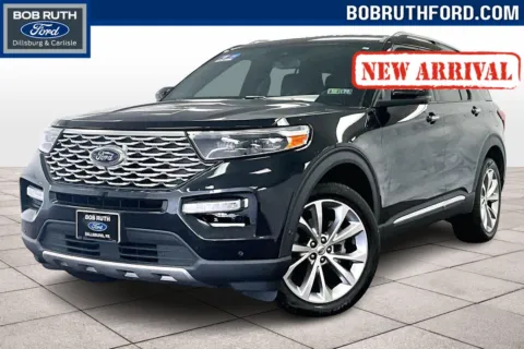 Black 2021 Ford Explorer Platinum for sale in Dillsburg, PA