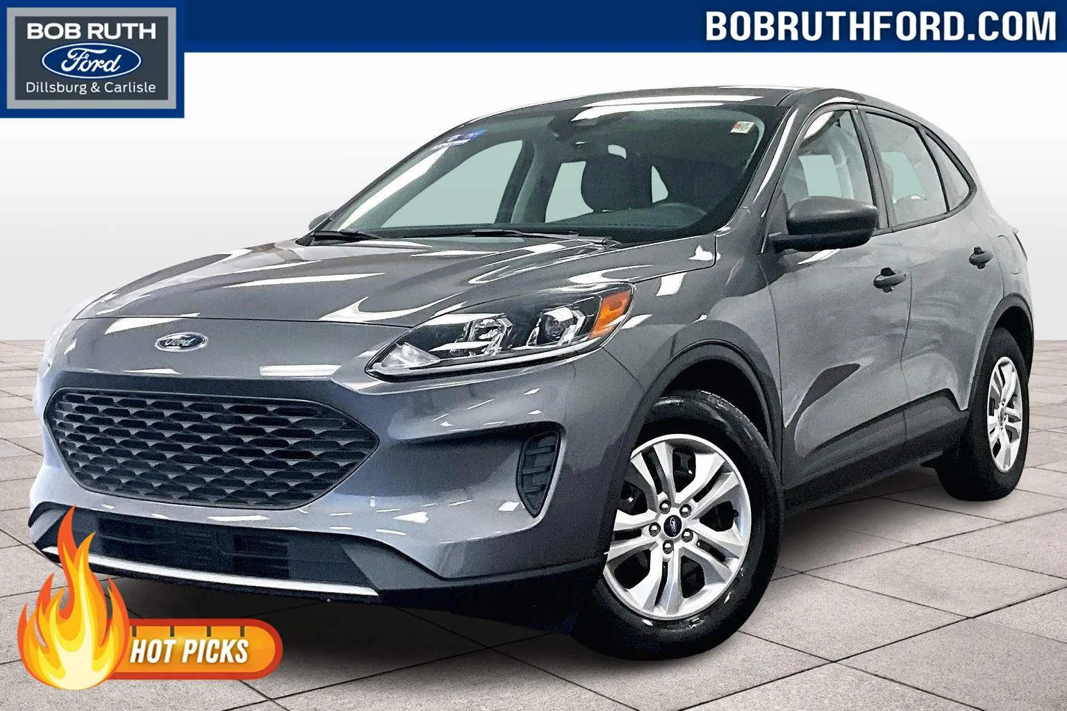 Gray 2021 Ford Escape S for sale in Dillsburg, PA