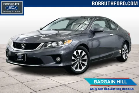 Gray 2015 Honda Accord Coupe EX-L for sale in Dillsburg, PA