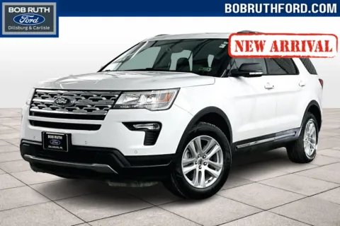 White 2019 Ford Explorer XLT for sale in Dillsburg, PA