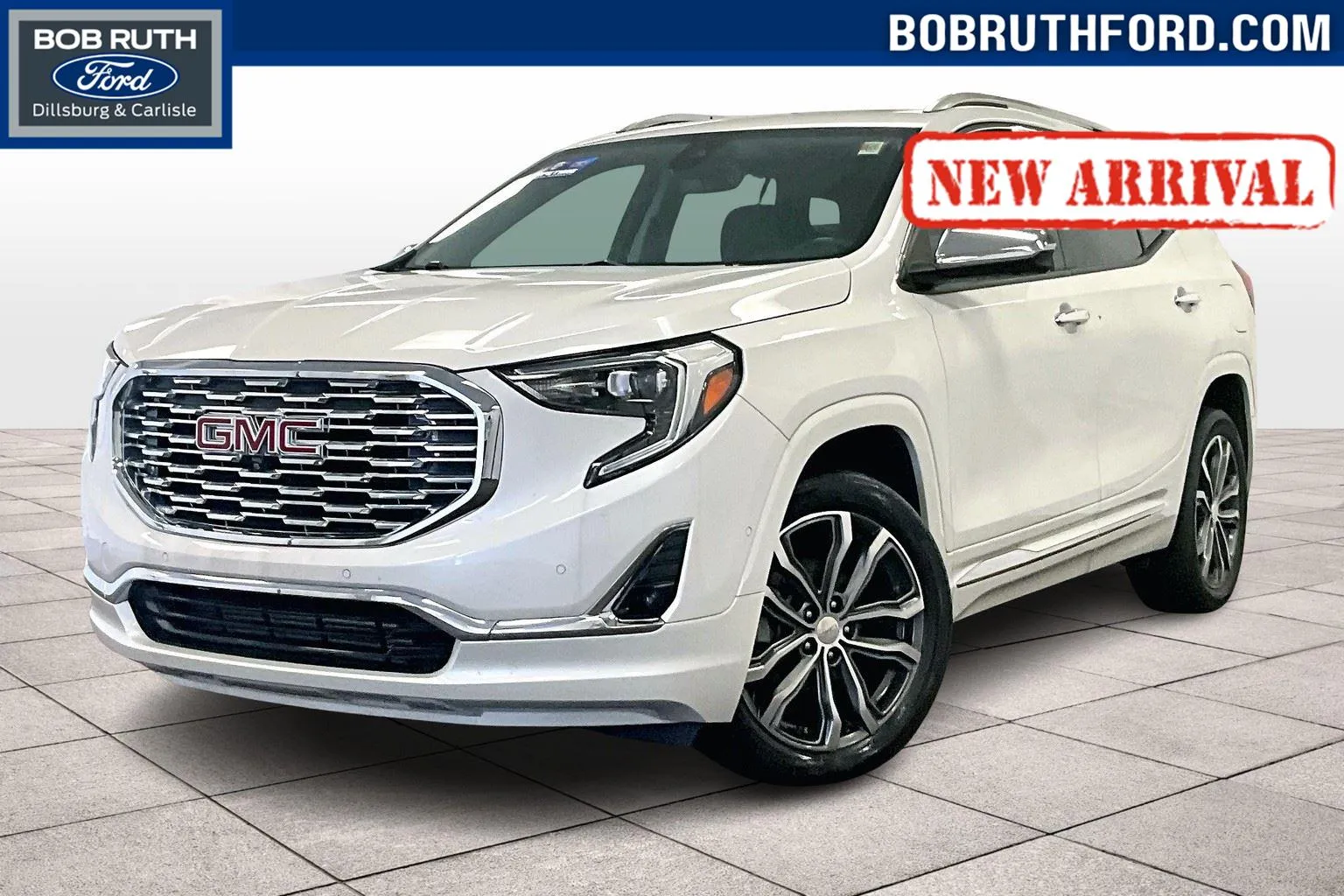 White 2021 GMC Terrain Denali for sale in Dillsburg, PA